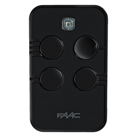 Pultelis vartų automatikai su kintamu kodu AM 868.35MHz 4 mygtukai Faac XTO4 SLH-DS originalas